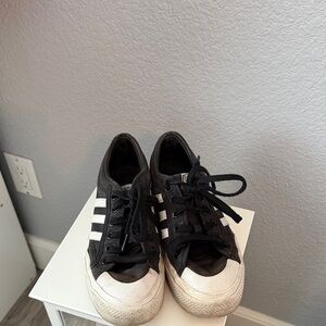 Adidas Classic Black and White Trainers